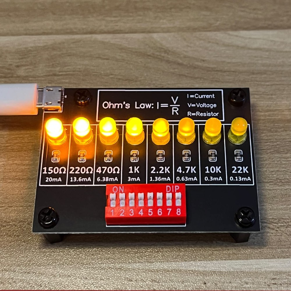 Soldering Practice Kit DIY Practical 2 inches x 2 x 0.5