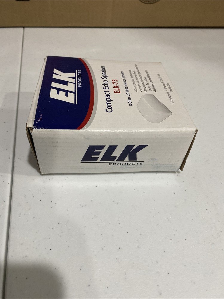 ELK Products ELK-73 Compact Echo Speaker , New