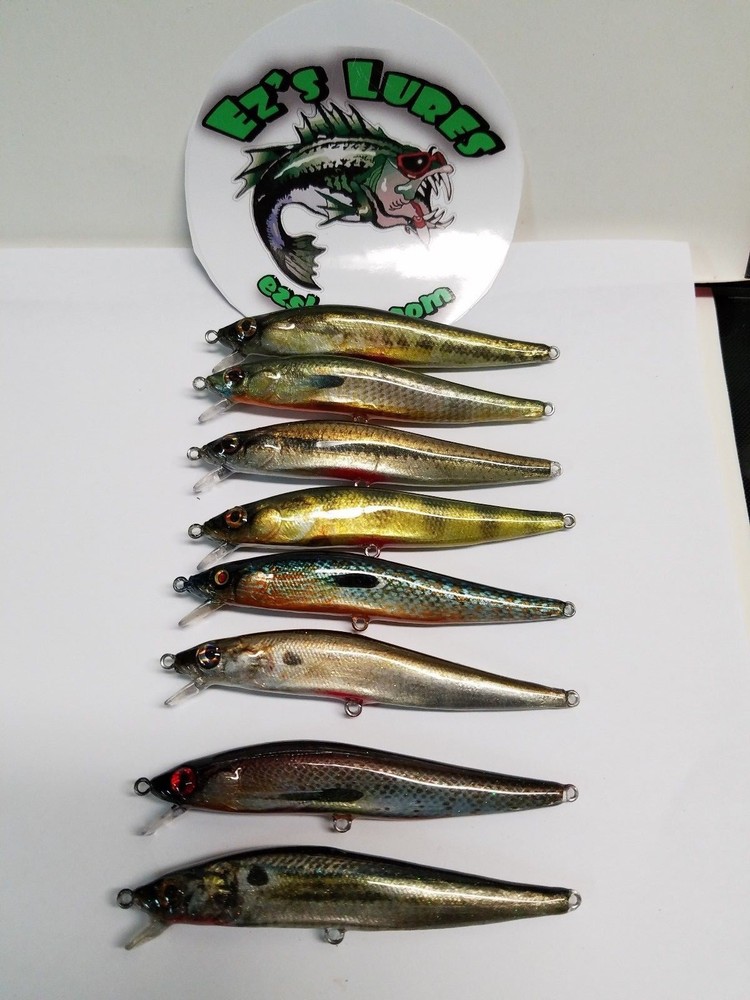 CUSTOM WRAPPED 95MM JERKBAITS