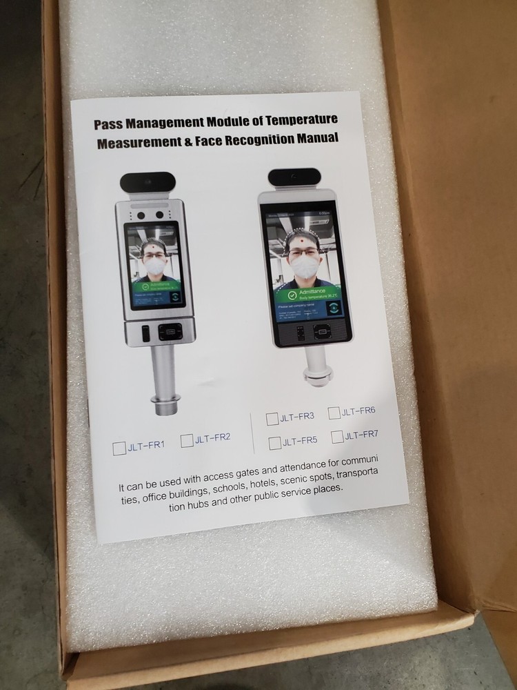 NEW Goodview Dynamic Detection Display Temperature Scanner Kiosk #69