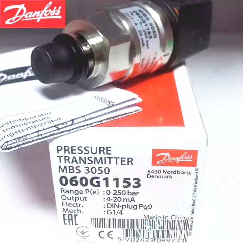 1 pc. New Pressure Transmitter Sensor MBS3050 060G1153 0-250bar