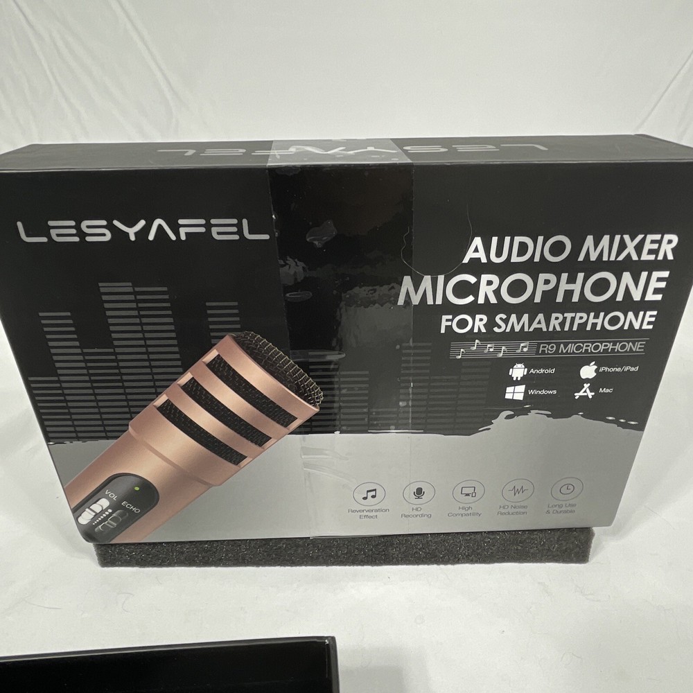 Audio Mixer Recording Microphone for iPhone,Android,PS4,Mac and Windows