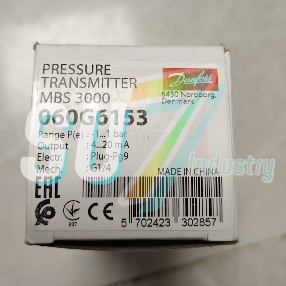 Danfoss 060G6153 MBS3000 pressure sensor# 1pcs  New  In Box