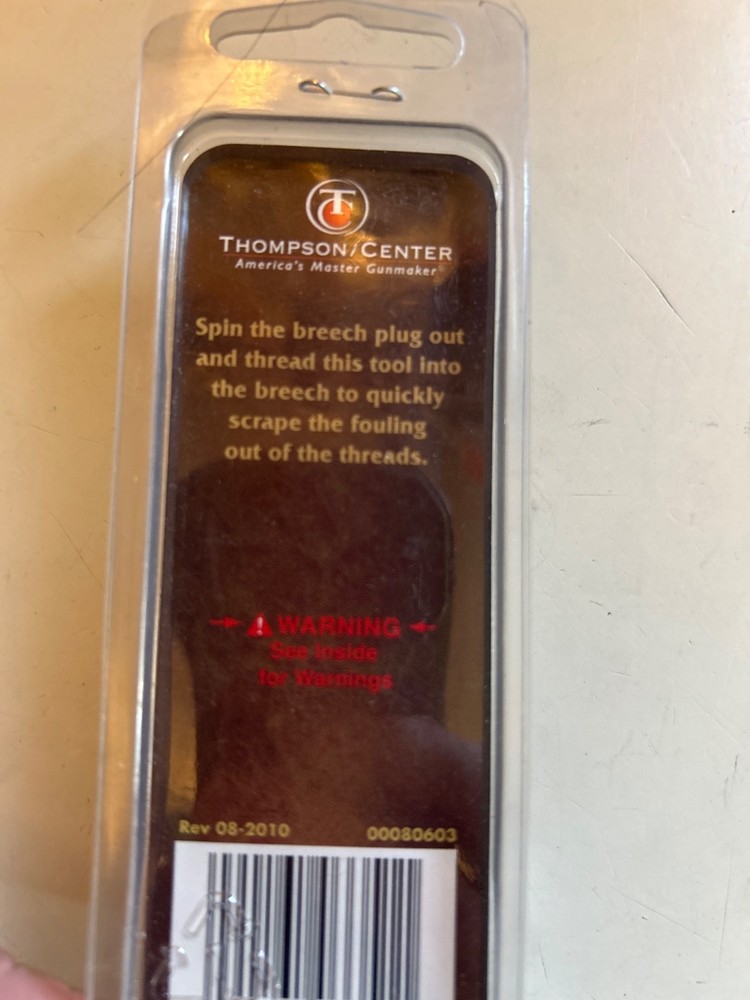 Thompson Center Muzzleloader Breech Thread Cleaner # 7499