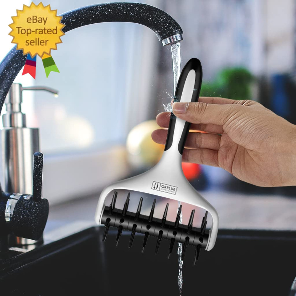 Pizza Dough Docker Pastry Roller with Spikes, Pizza Docking Tool for Home & Comm