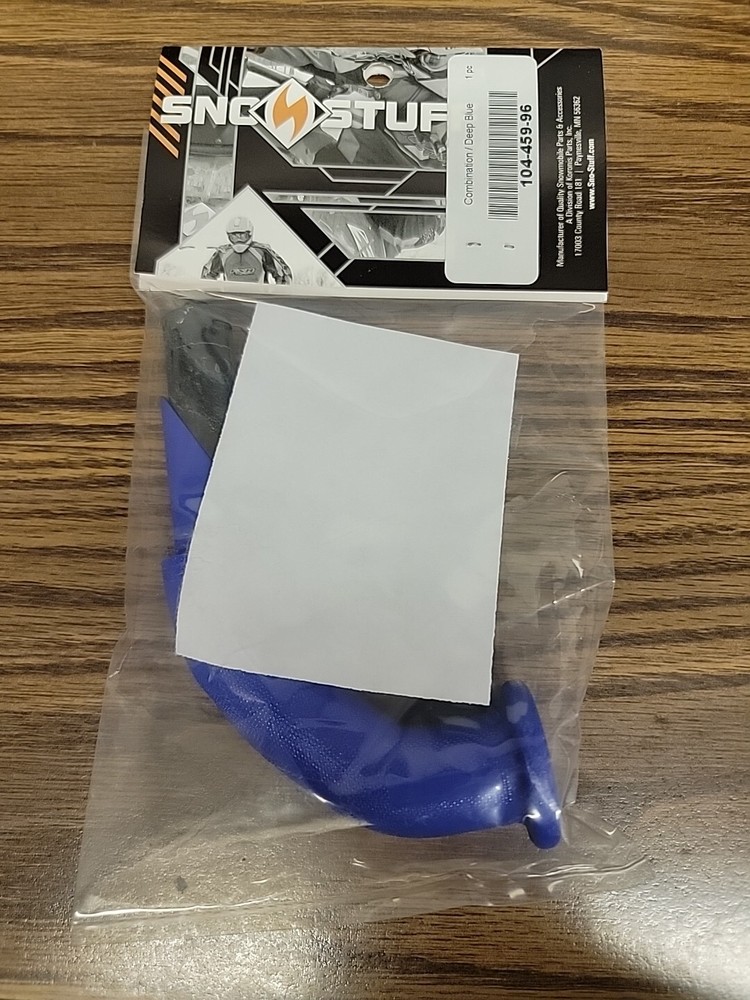 NEW Sno-Stuff DEEP BLUE COMBINATION Snowmobile Handlebar Hook. #104-459-96