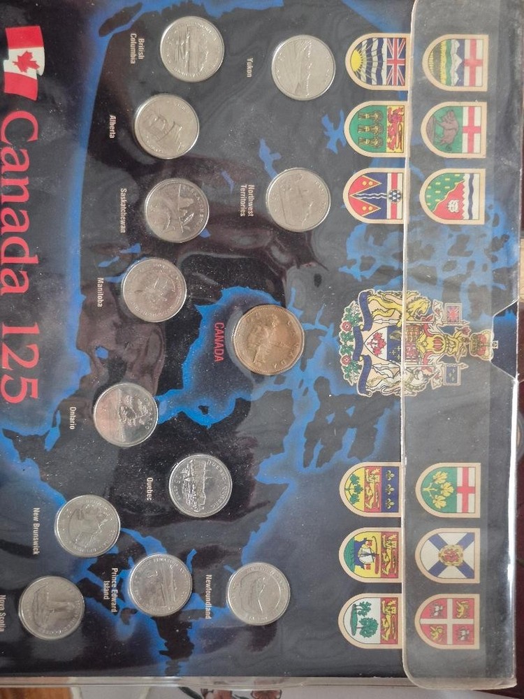 1867-1992 Canada 125th Anniversary coin set