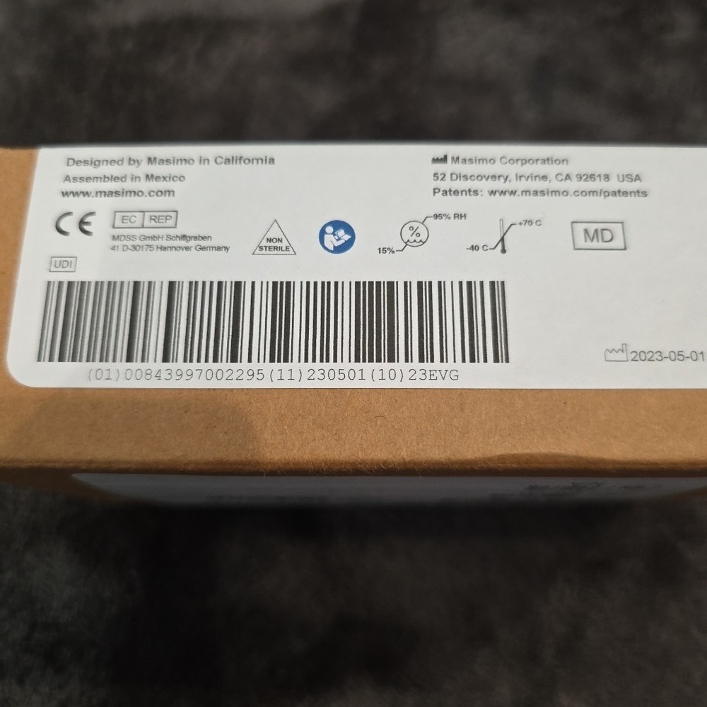 Masimo 2406 Rainbow RC-4 Patient Cable 4ft