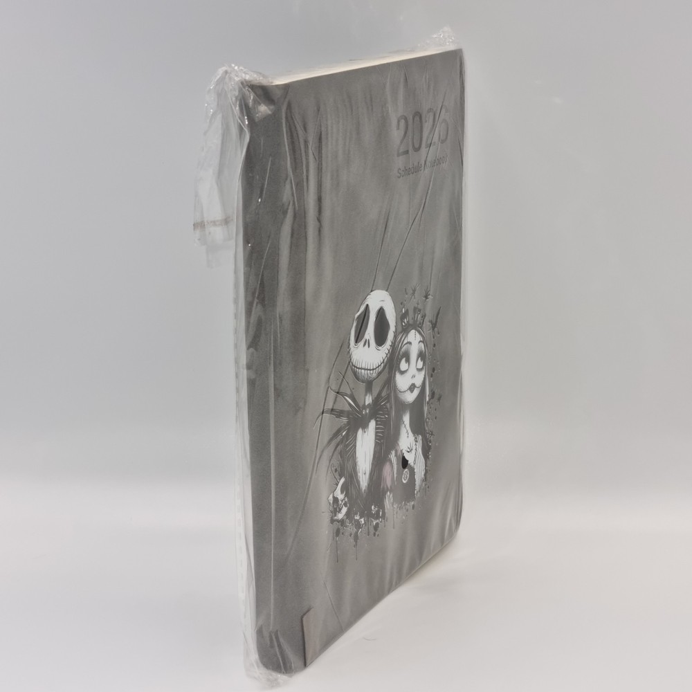 Nightmare Before Christmas 2026 Note Pad Grey A5 8"x6" Schedule Notebook