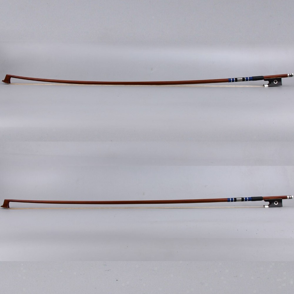 D. Peccatte Copy Master Pernambuco Violin Bow 4/4 Ebony Ring Frog Silver Special