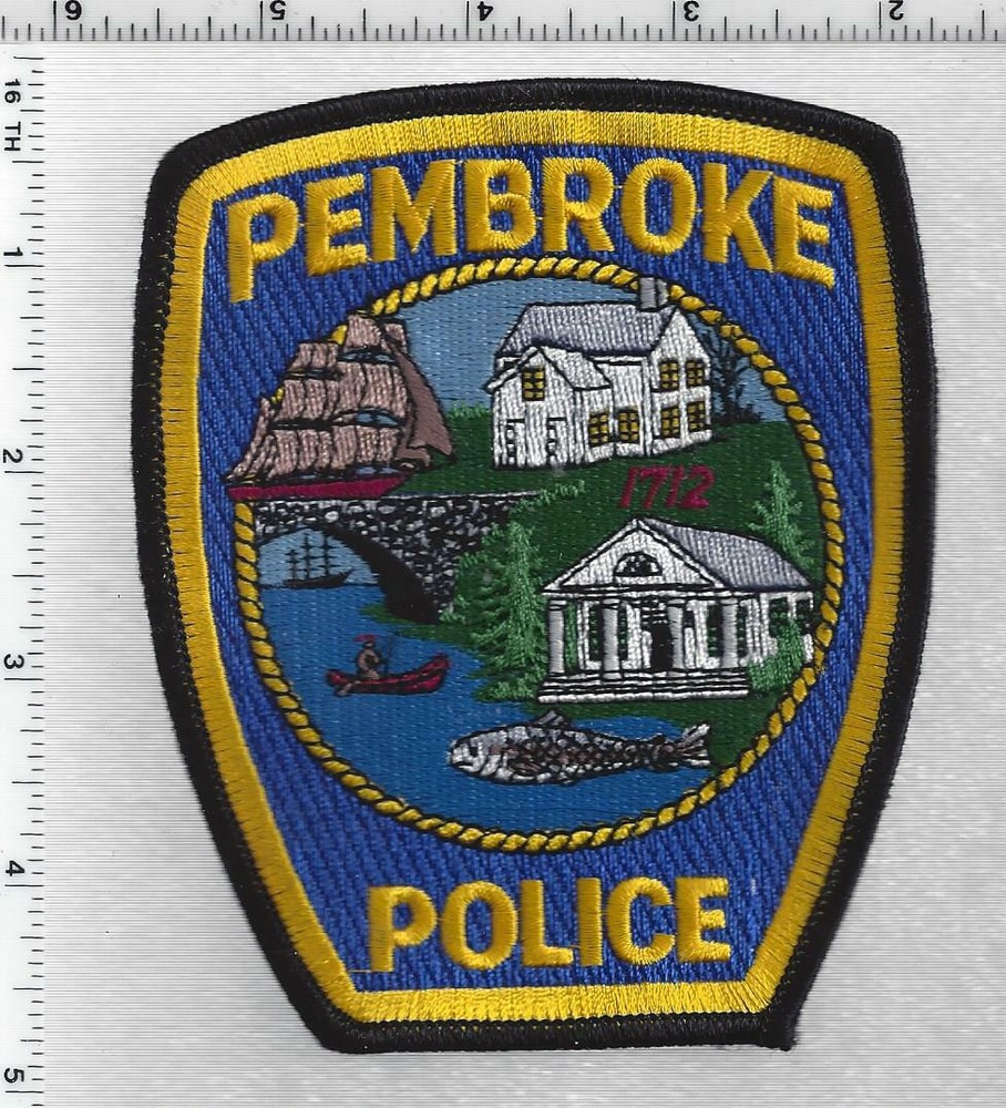 Pembroke Police (Massachusetts) 3rd Issue Shoulder Patch