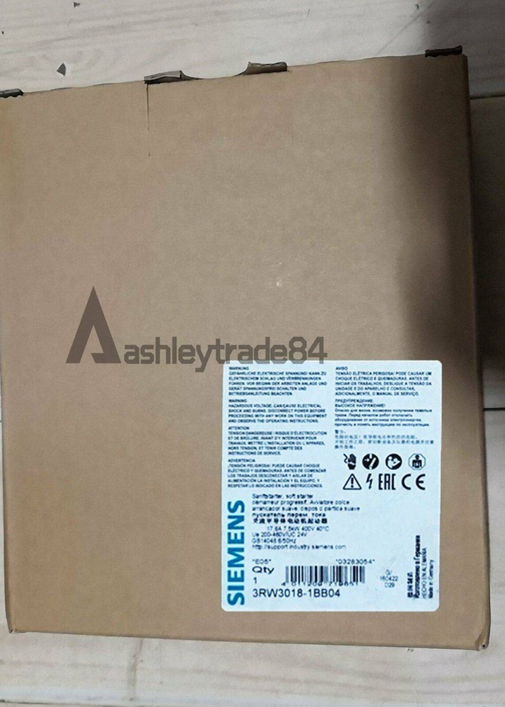 1PCS New Siemens Soft Starter 3RW3018-1BB04