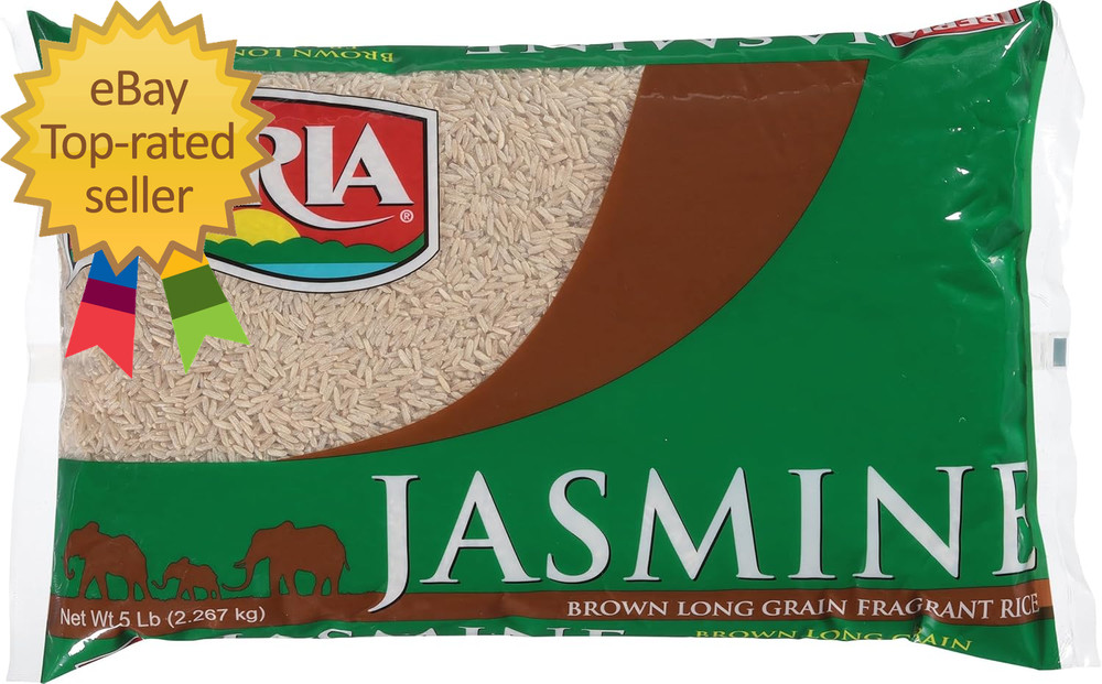 Brown Jasmine Rice, 5 Lbs. easy to use and handle