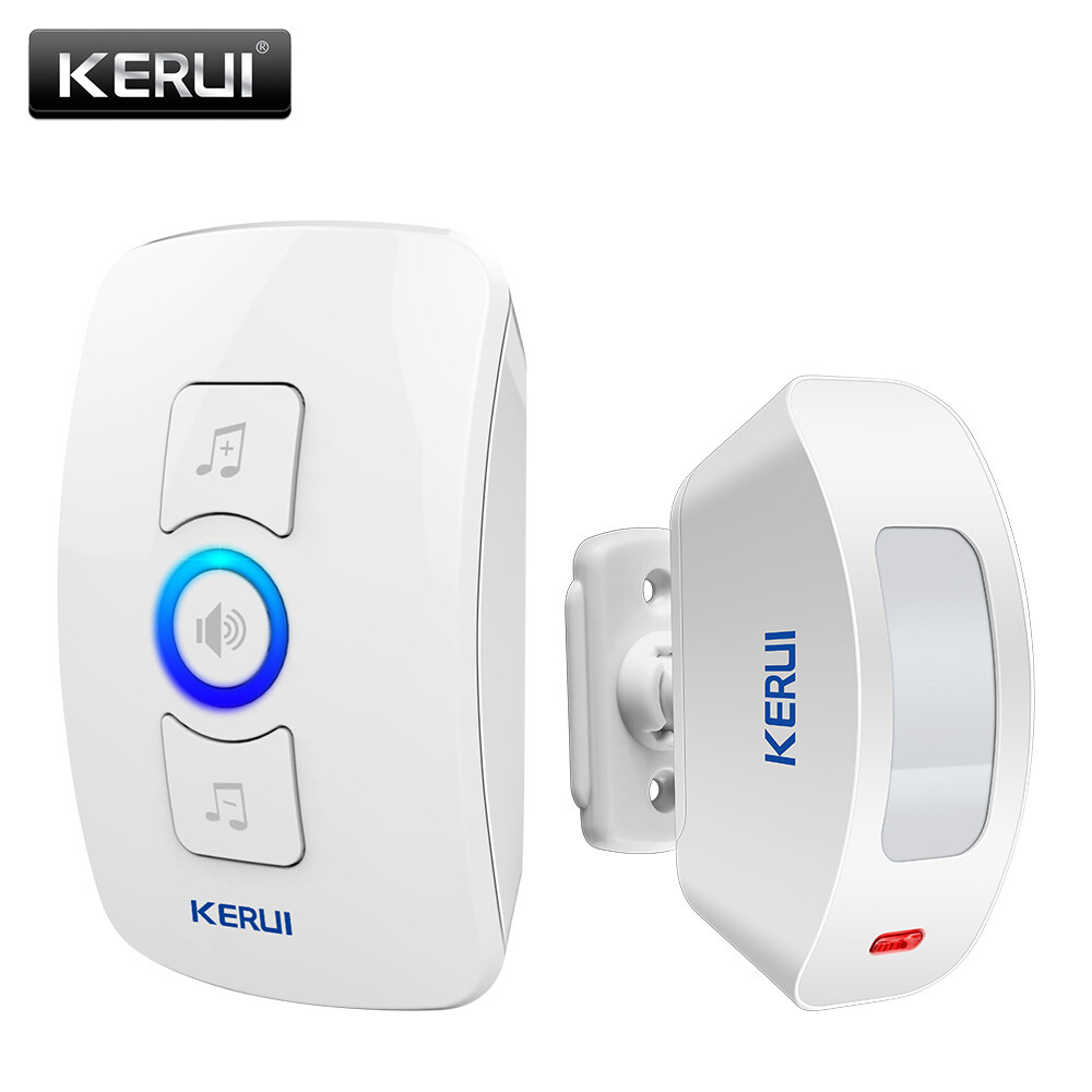 Wireless Driveway Alarm Infrared Motion Sensor Home Garage Alert Security System