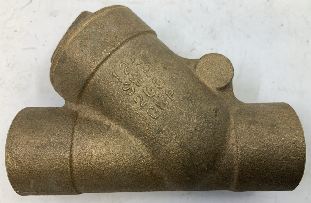 Nibco 1-1/4" swing check valve sweat connection
