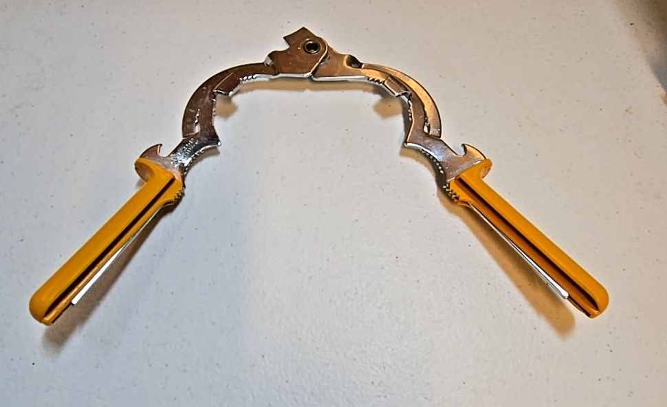 Leifheit Multi Opener; West Germany; Orange Handle