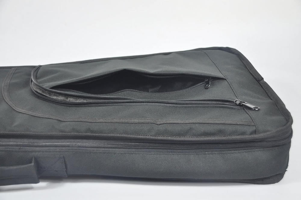Mini Strat Gig Bag - 10Mm Padding & Shoulder Strap - Black