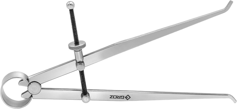 01403 8" Spring inside Caliper, Matte Finish, with Solid Nut