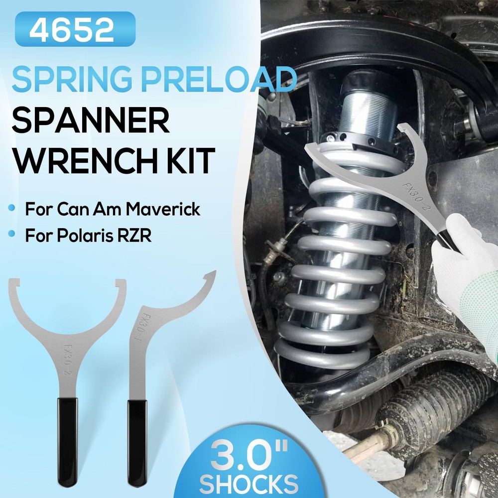 3.0" Fox Spring Preload Spanner Wrench Kit