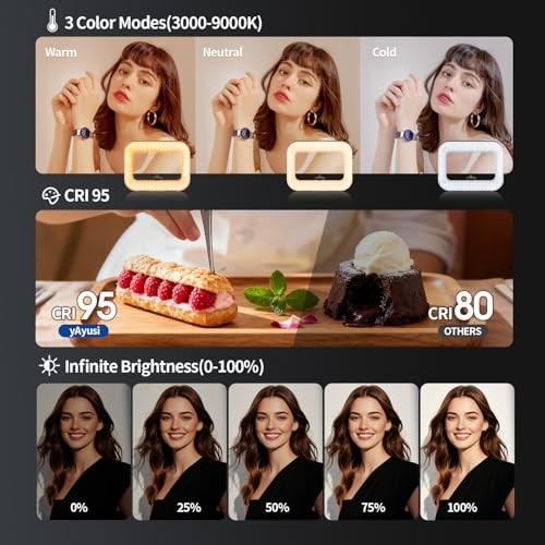 Handheld Stabilizer for Cell Phones—Video Recording Light