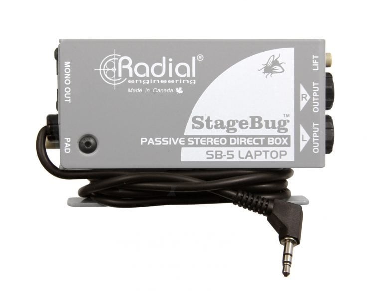 Radial StageBug SB-5 Laptop Stereo Direct Box