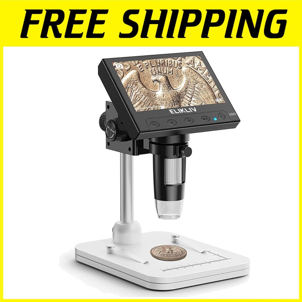 Adjustable Coin Magnifier - Windows/MacBook Compatible