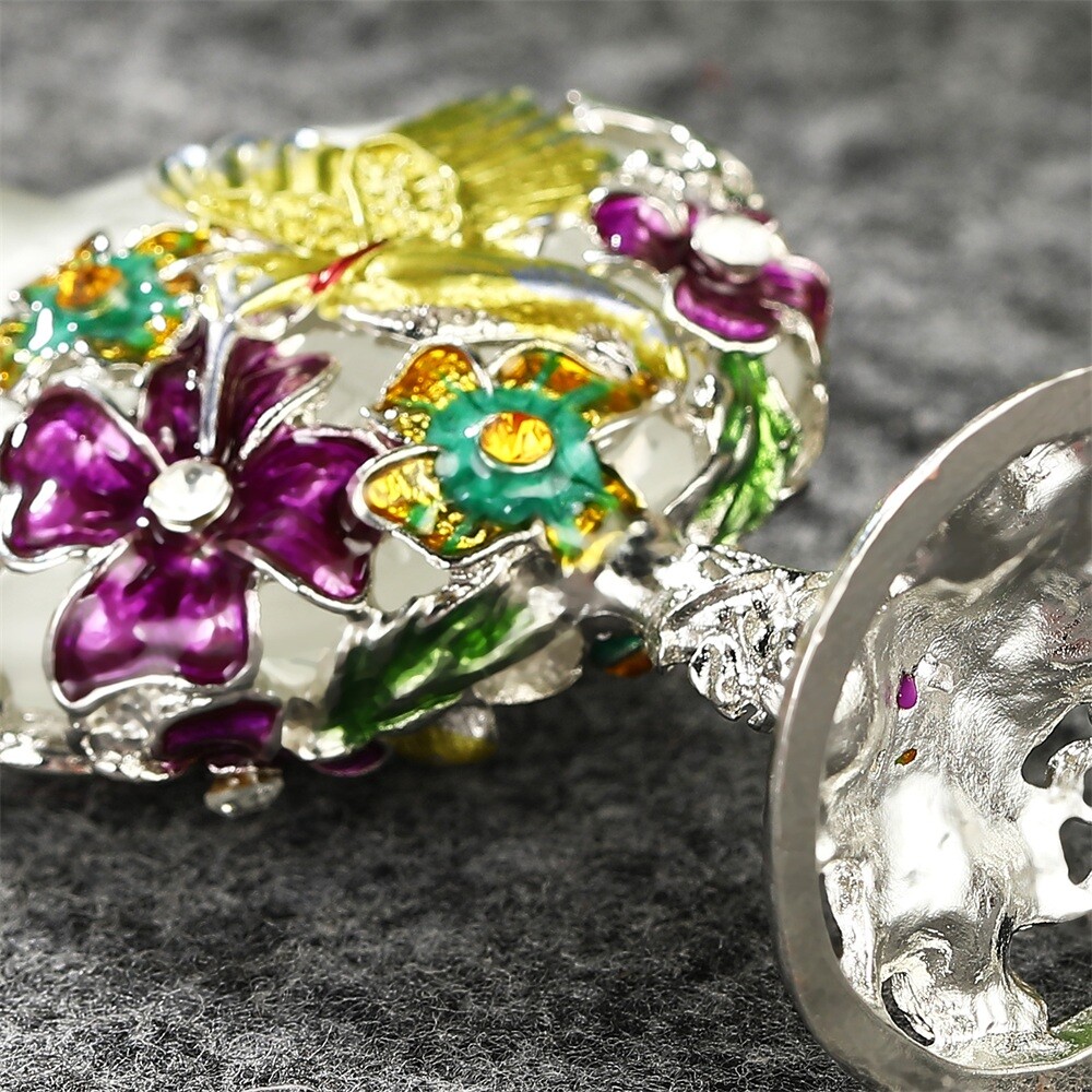 7ml Antique Glass Refillable Perfume Sample Bottle Empty Essential Oil Container