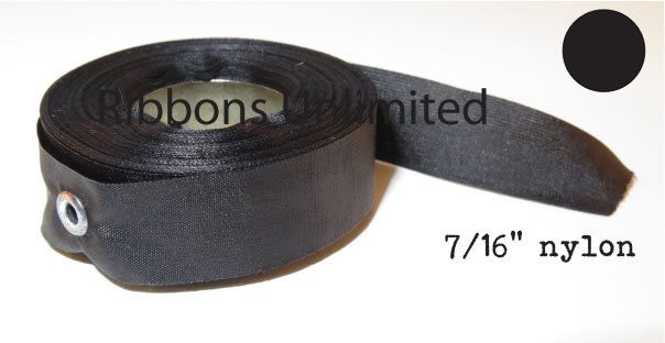 Compatible with 7/16" Black Replacement Fabric Adding Machine Ribbon 12 YDS NEW