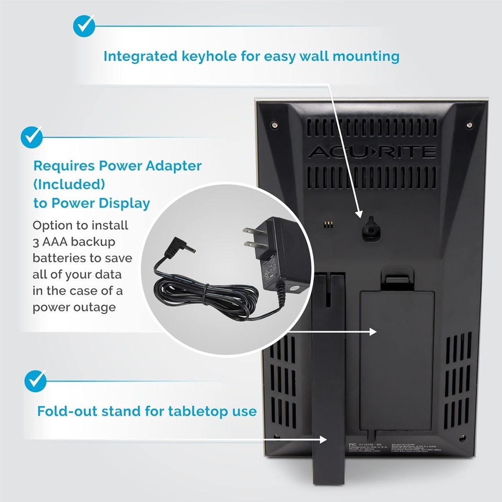 Digital Weather Forecaster with Temperature & Humidity=