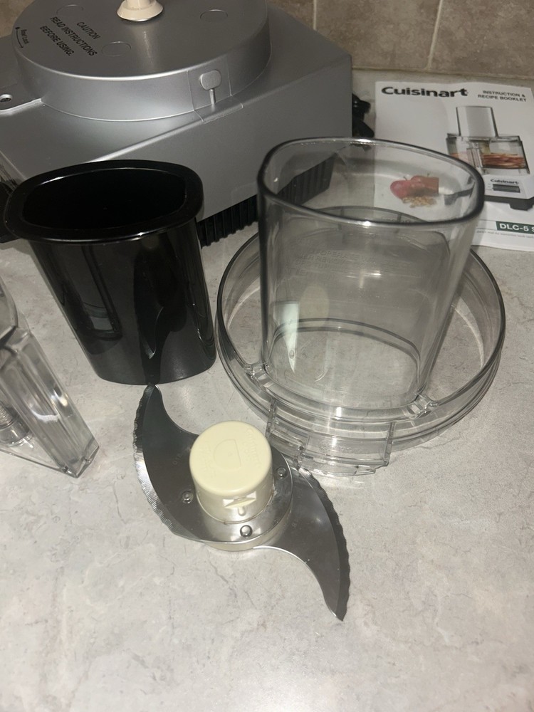 Cuisinart DLC-5 7-Cup Brushed Chrome Full Size Food Processor