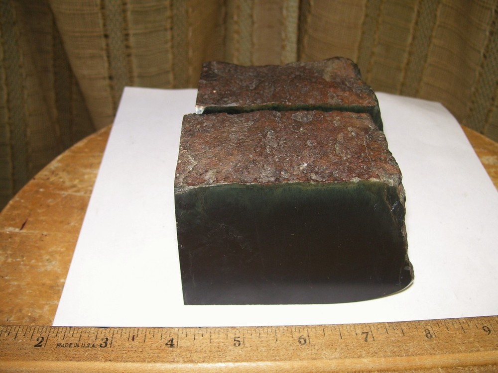 Wyoming Black Jade Rough