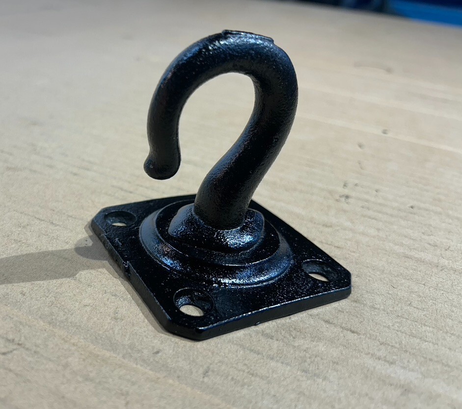 Vintage cast iron wall hook