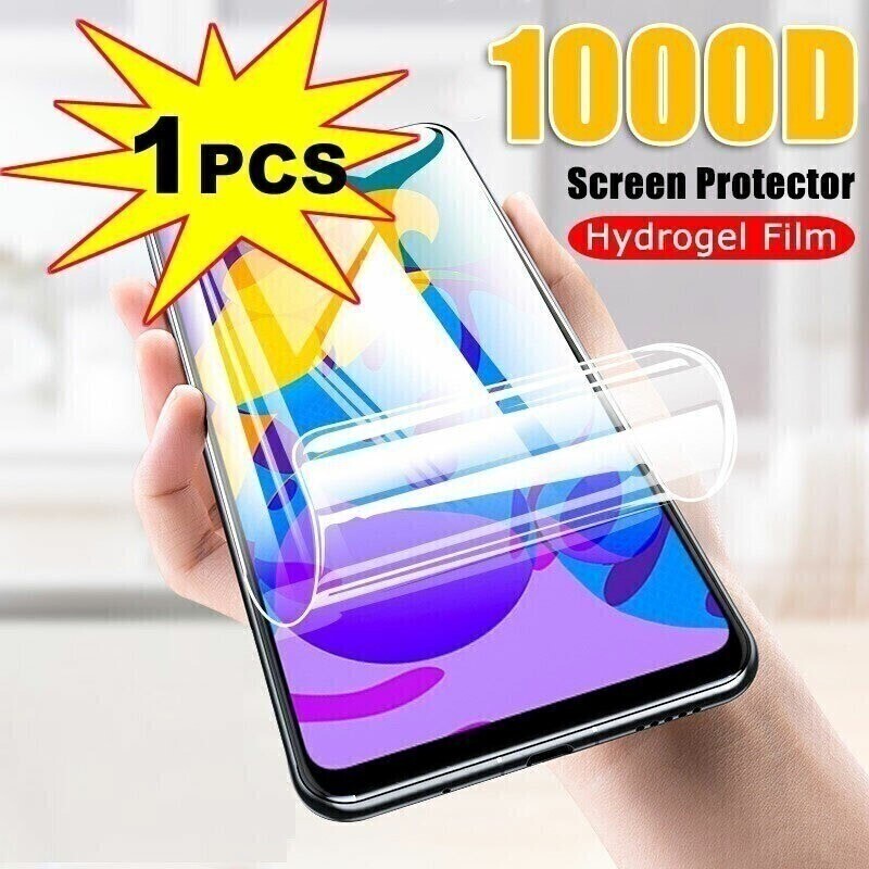 For Motorola Edge 60 Pro, Soft Hydrogel Film Full Coverage Screen Protector