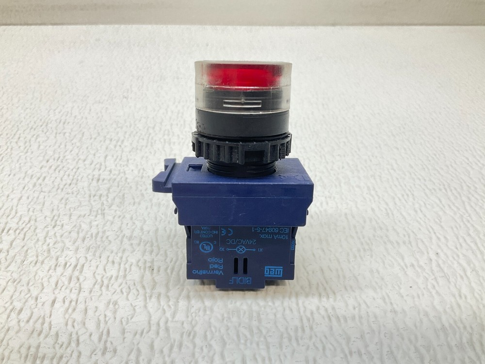WEG BC01F Red Illuminated Momentary Push Button BCO1F (TSC)
