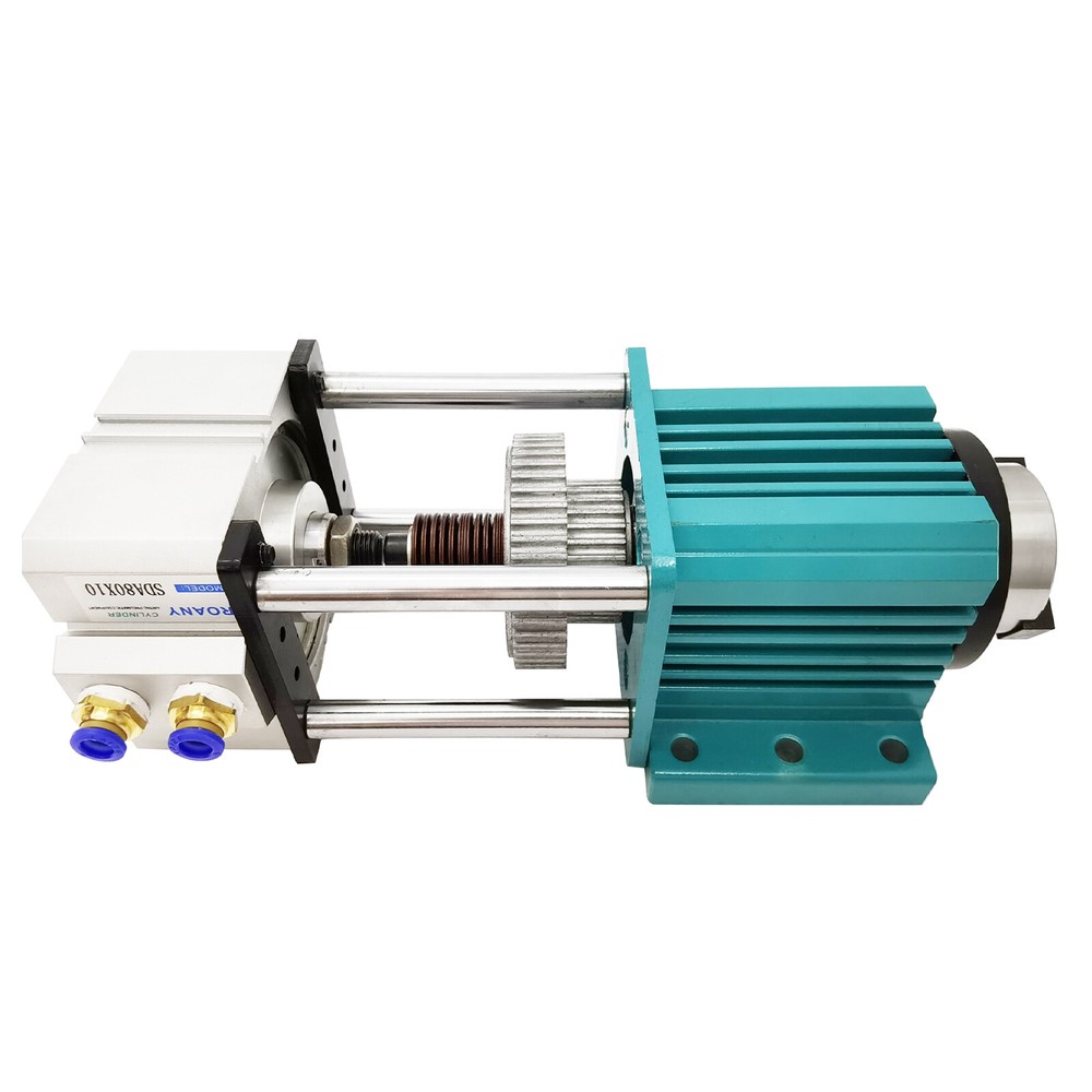 Unpowered Spindle Cylinder Pneumatic Semi-automatic Tool Change Spindle BT30