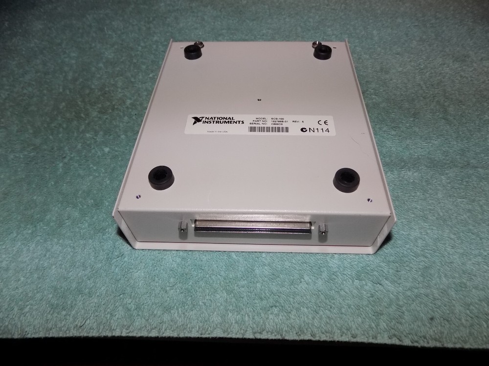 New National Instruments SCB-100 Shielded 100 Pin I/O Connection Block
