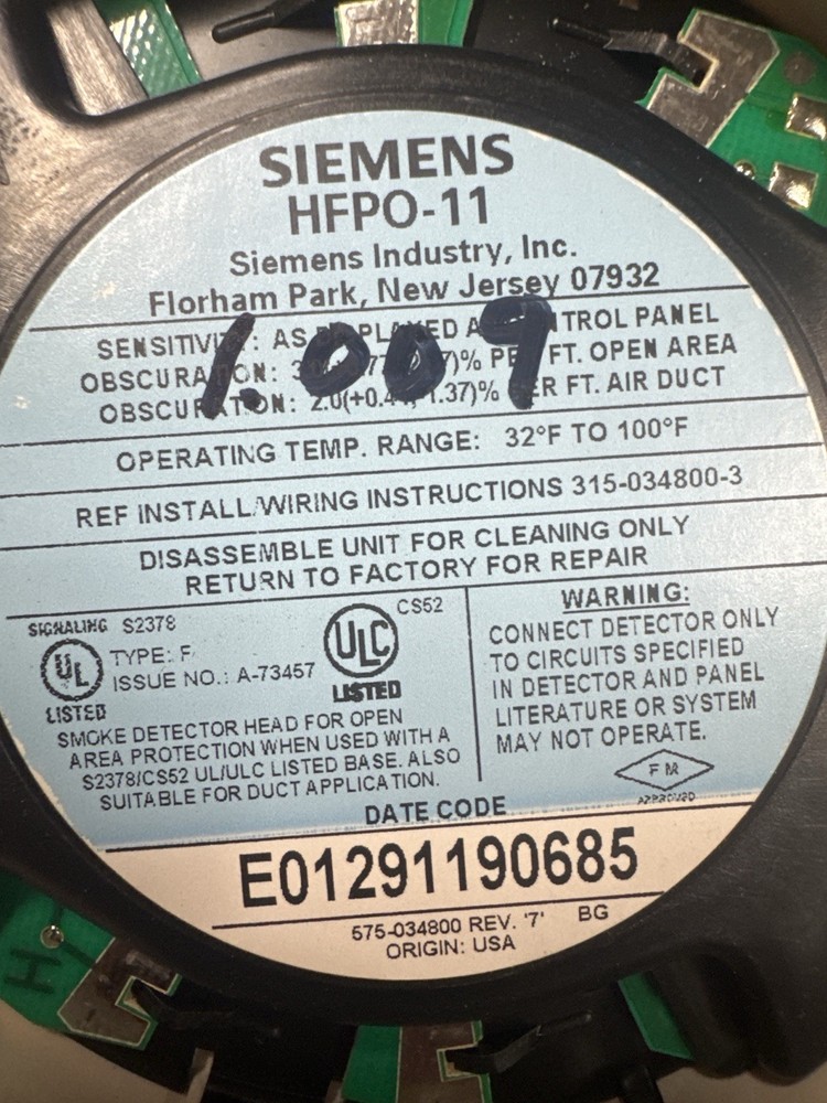 Siemens HFPO-11