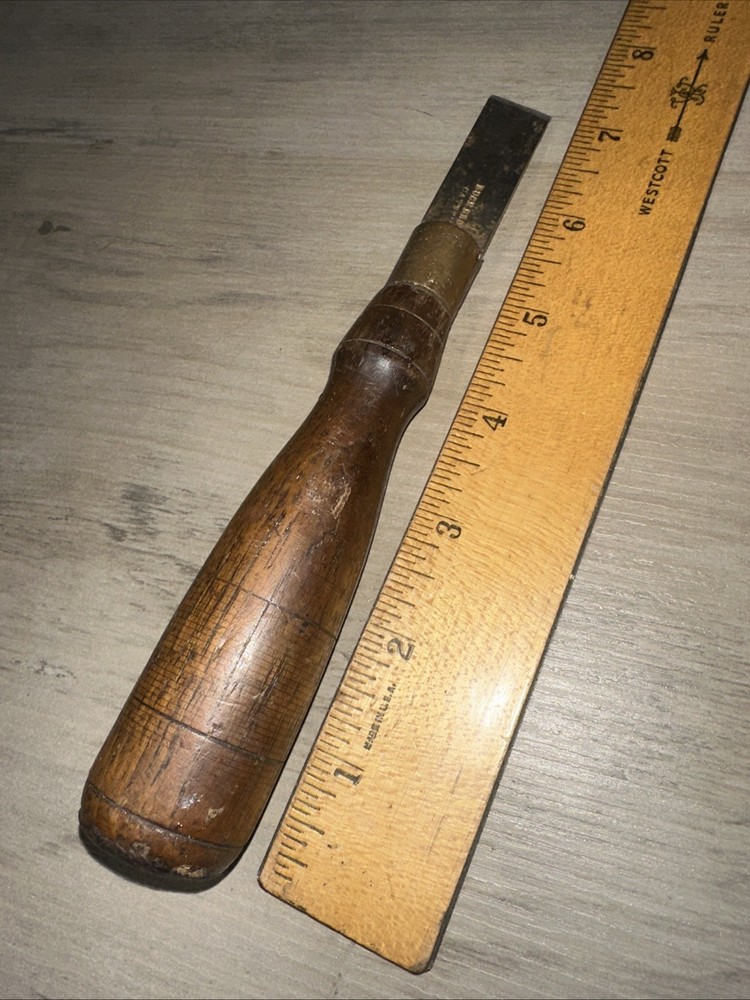 Buch Brothers Bevel Edge Wood Chisel Tool Wood Handle