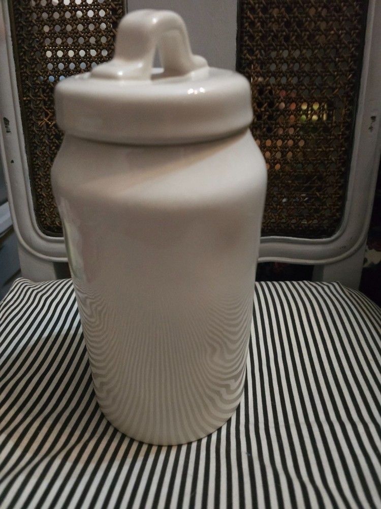 Rae Dunn Candy Coma Candy Corn Icon Canister Halloween Tall