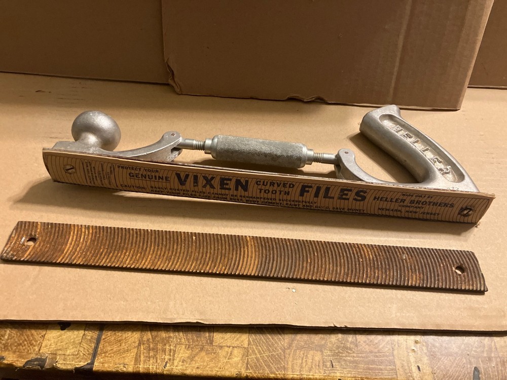 HELLER BROTHERS ADJUSTABLE FLEXIBLE FILE HOLDER