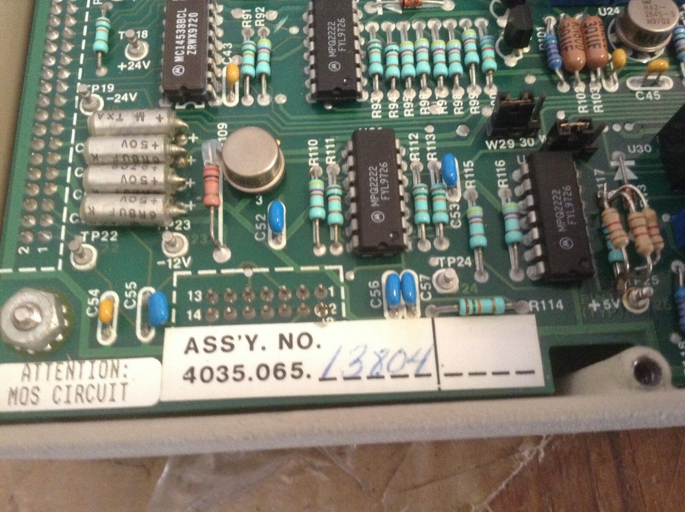 EDAX EDSG Analyzer Board assy. 4035.065.13804
