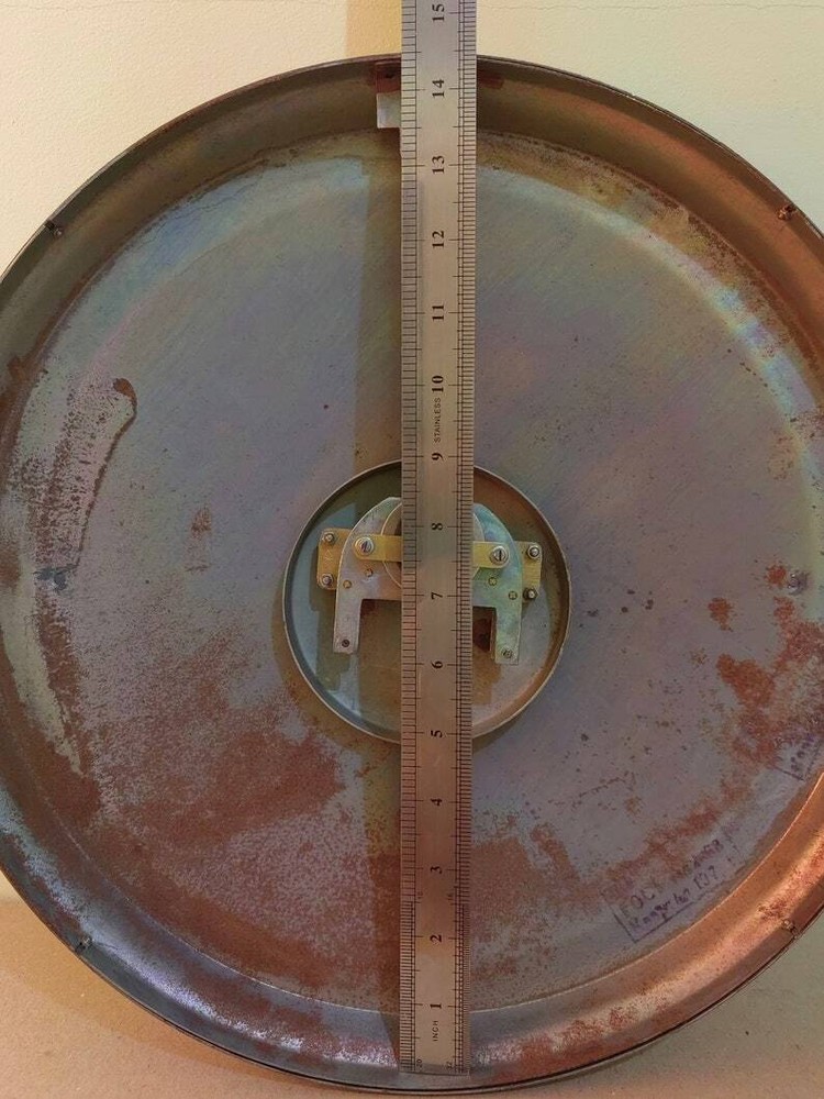 wall clock STRELA Soviet era school wall clock factory wall clock USSR 1970s.