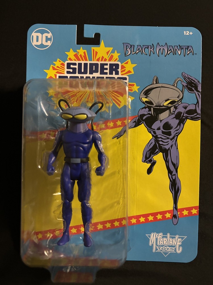 DC Direct SUPER POWERS First Edition BLACK MANTA ACTION FIGURE McFarlane Toys