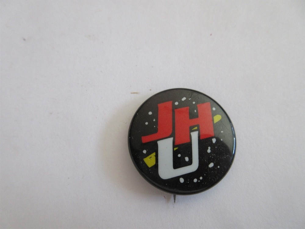 JHU Pinback Button vintage 1"