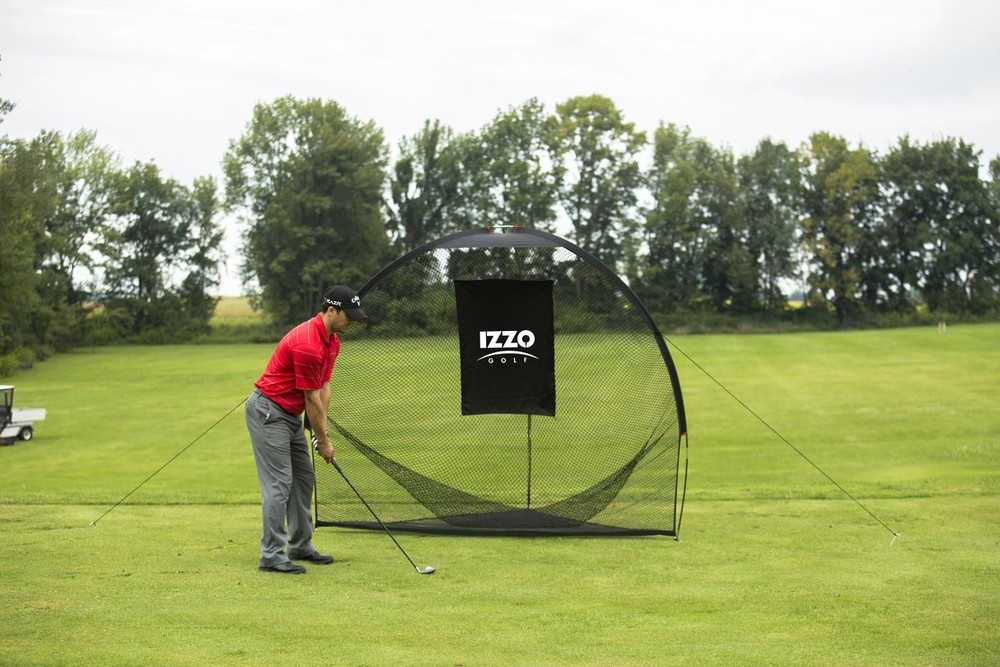 Izzo Golf Tri-Daddy Golf Hitting Net, 6.5' x 7'