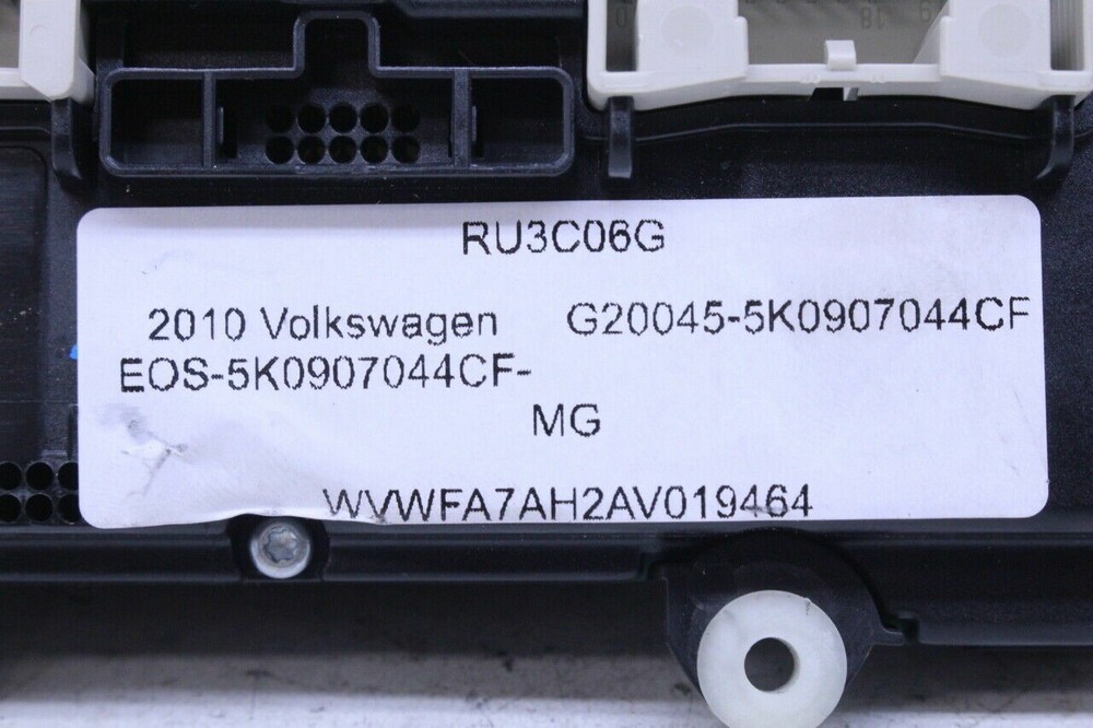 2010 2011 Volkswagen Eos Cc Climate Temperature Control Panel OEM