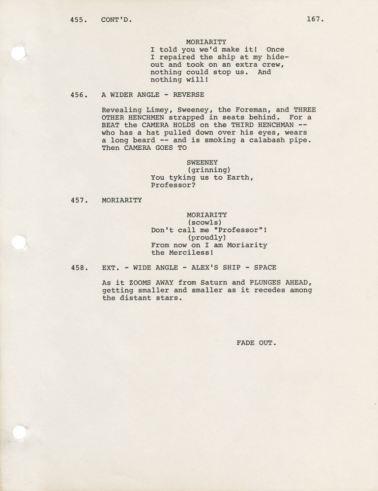 Robert Bloch EARTHMAN'S BURDEN Original screenplay for an unproduced #169036