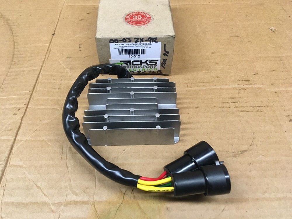 2000-2003 Kawasaki ZX9R voltage Regulator rectifier, Rick's Electronics 10-312