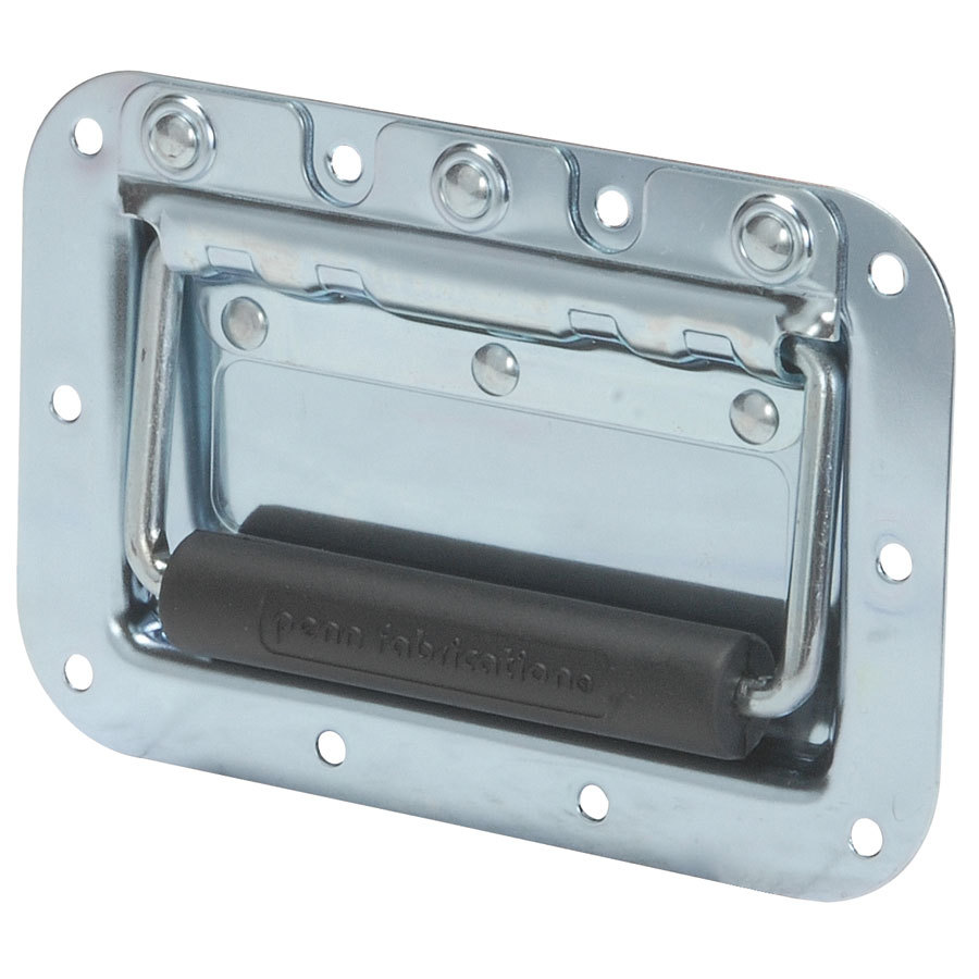 Penn-Elcom H7154Z Spring Flex Cabinet Handle PennBrite