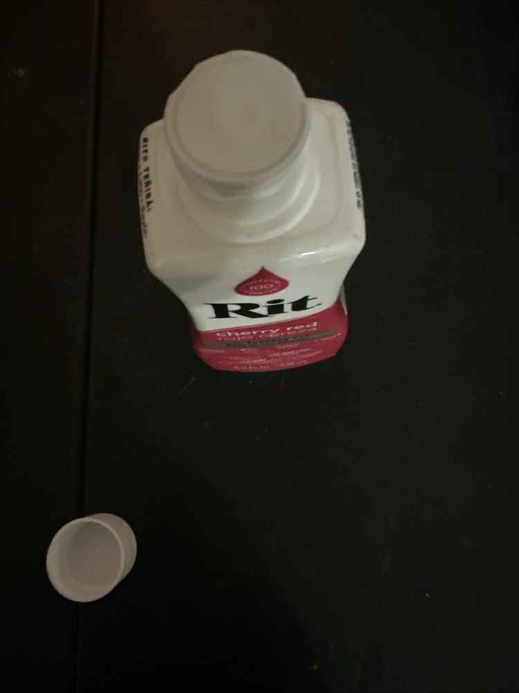 Rit Dye Liquid 8oz - All Purpose Dye - (Cherry Red)